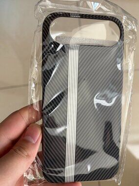 Tactical Carbon Stripe iPhone Case
